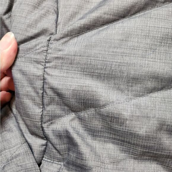 The North Face Down Filled Gray Puffer Jacket Sz Med - Picture 5 of 12